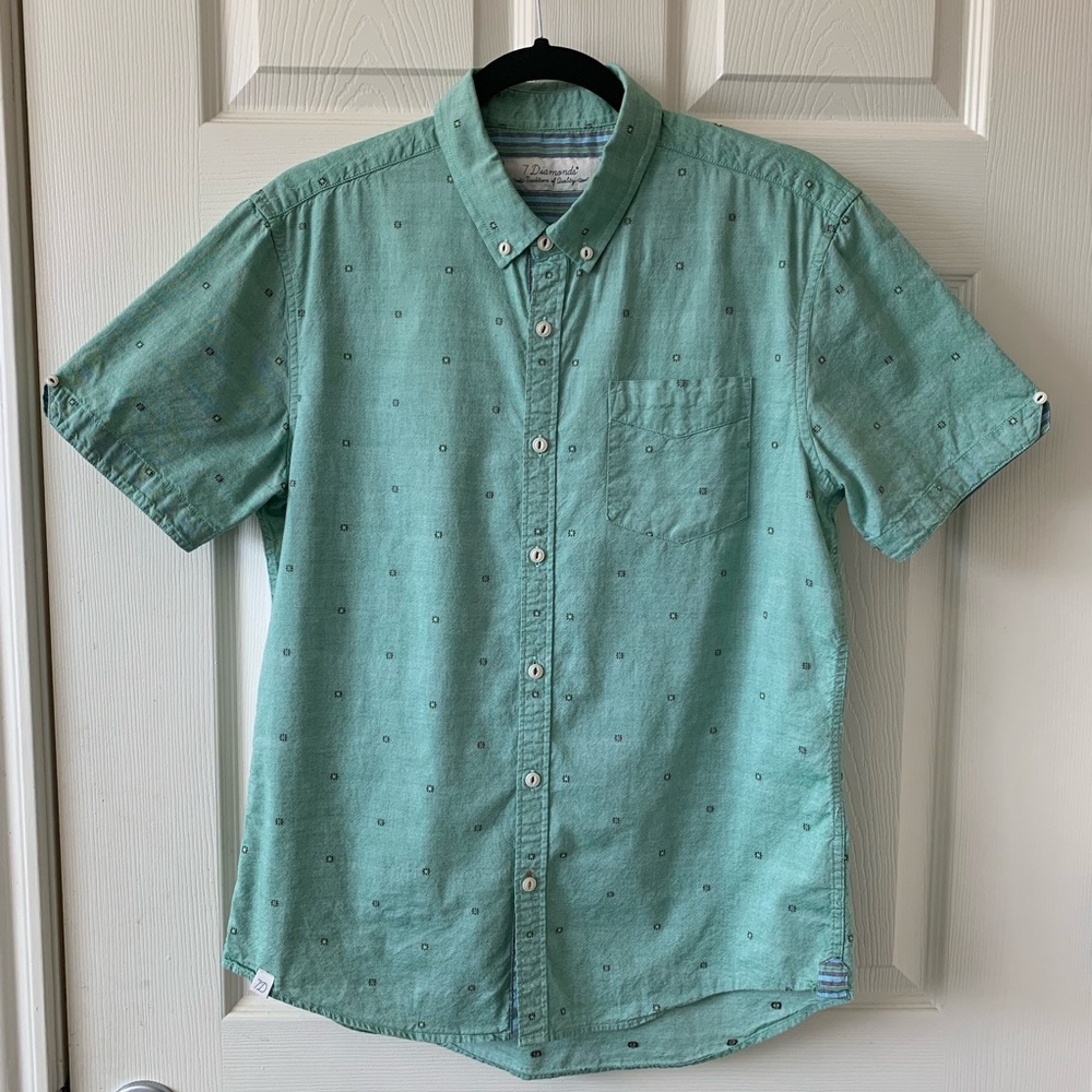Nordstrom Men’s Short Sleeve Button Down Shirt